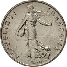 Coin, France, Semeuse, 1/2 Franc, 1987, Paris, MS(63), Nickel, KM:931.1