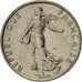 Coin, France, Semeuse, 1/2 Franc, 1989, Paris, MS(63), Nickel, KM:931.1