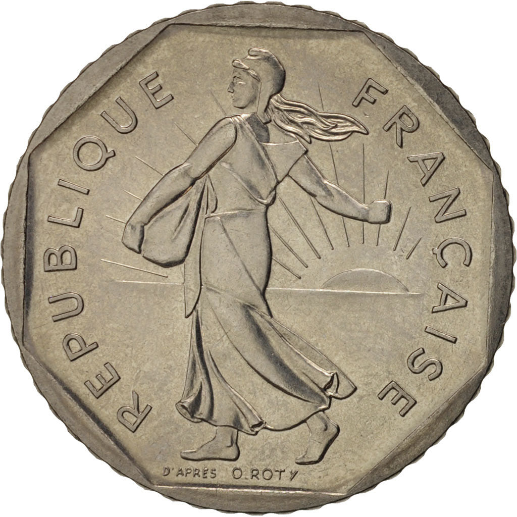 Coin, France, Semeuse, 2 Francs, 1979, Paris, MS(63), Nickel, KM:942.1