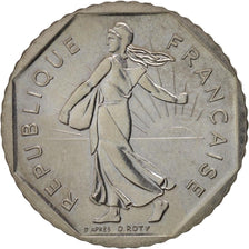 France, Semeuse, 2 Francs, 1981, Paris, MS(63), Nickel, KM:942.1, Gadoury:547