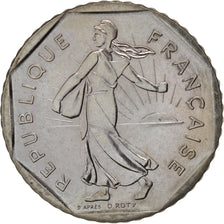 Coin, France, Semeuse, 2 Francs, 1984, Paris, MS(63), Nickel, KM:942.1
