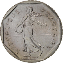 Coin, France, Semeuse, 2 Francs, 1986, Paris, MS(63), Nickel, KM:942.1