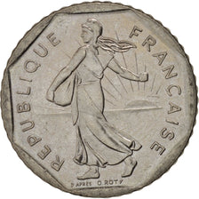 Coin, France, Semeuse, 2 Francs, 1989, Paris, MS(60-62), Nickel, KM:942.1