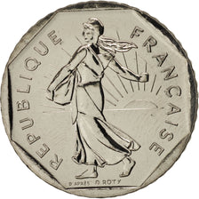 Coin, France, Semeuse, 2 Francs, 2000, Paris, MS(63), Nickel, KM:942.1