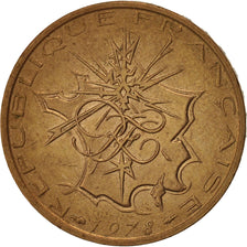 Coin, France, Mathieu, 10 Francs, 1978, Paris, EF(40-45), Nickel-brass, KM:940