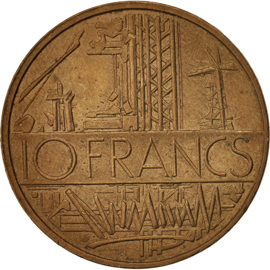 Coin, France, Mathieu, 10 Francs, 1978, Paris, EF(40-45), Nickel-brass, KM:940