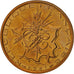 France, Mathieu, 10 Francs, 1981, Paris, MS(63), Nickel-brass, KM:940