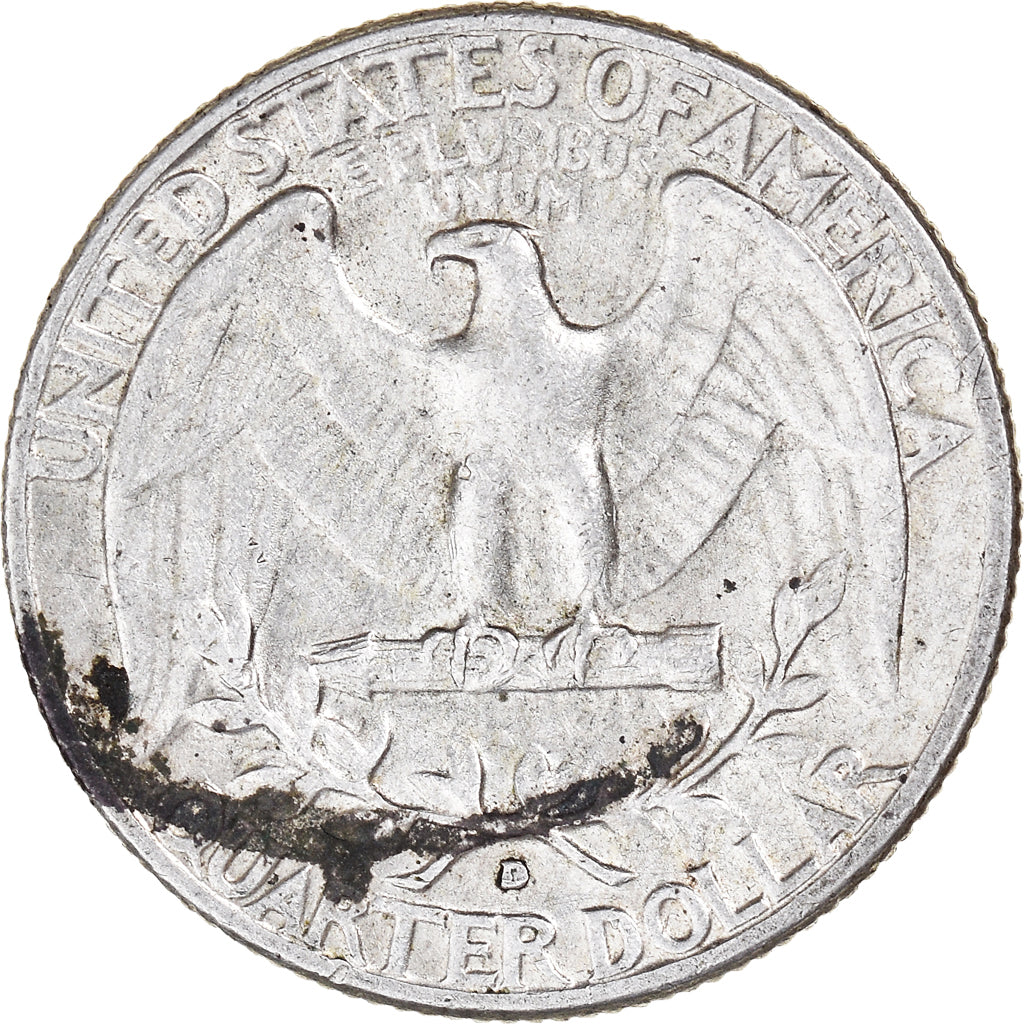 Coin, United States, Washington Quarter, Quarter, 1964, U.S. Mint, Denver