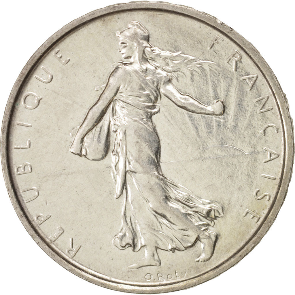 France, Semeuse, 5 Francs, 1969, Paris, EF(40-45), Silver, KM:926, Gadoury:770