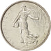 France, Semeuse, 5 Francs, 1969, Paris, EF(40-45), Silver, KM:926, Gadoury:770