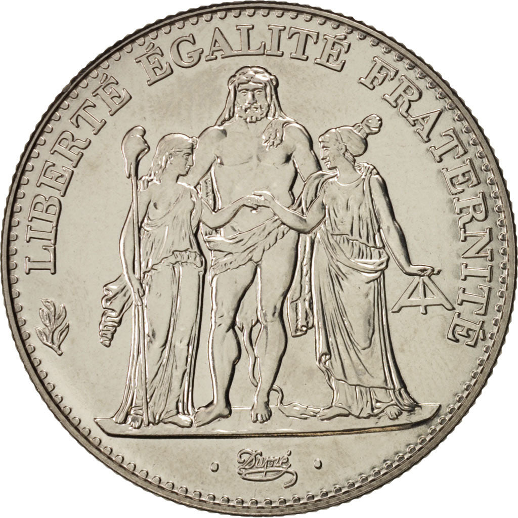 France, Hercule, 5 Francs, 1996, Paris, MS(63), Nickel, KM:1155, Gadoury:777