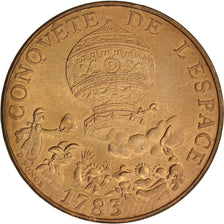France, La conquête, 10 Francs, 1983, EF(40-45), Nickel-Bronze, KM:952