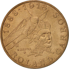 Coin, France, Roland Garros, 10 Francs, 1988, Paris, AU(50-53), Aluminum-Bronze
