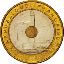 Frankreich, Jeux Méditerranéens, 20 Francs, 1993, Tri-Metallic, KM:1016