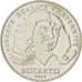 France, Descartes, 100 Francs, 1991, Paris, MS(63), Silver, KM:996, Gadoury:906