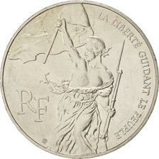 France, Liberté guidant le peuple, 100 Francs, 1993, Paris, Silver, KM:1018.1
