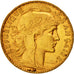 Munten, Frankrijk, Marianne, 20 Francs, 1901, Paris, ZF, Goud, KM:847