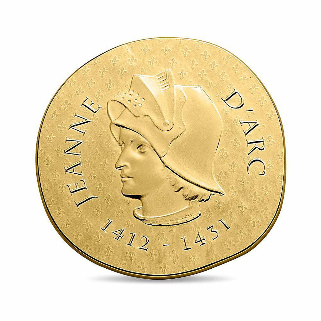 Moneta, Francia, Monnaie de Paris, 50 Euro, Jeanne d'Arc, 2016, FDC, Oro