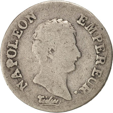 France, Napoléon I, 1/4 Franc, AN 13, Paris, B, Argent, KM:654.1, Gadoury:346