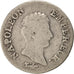 France, Napoléon I, 1/4 Franc, AN 13, Paris, B, Argent, KM:654.1, Gadoury:346