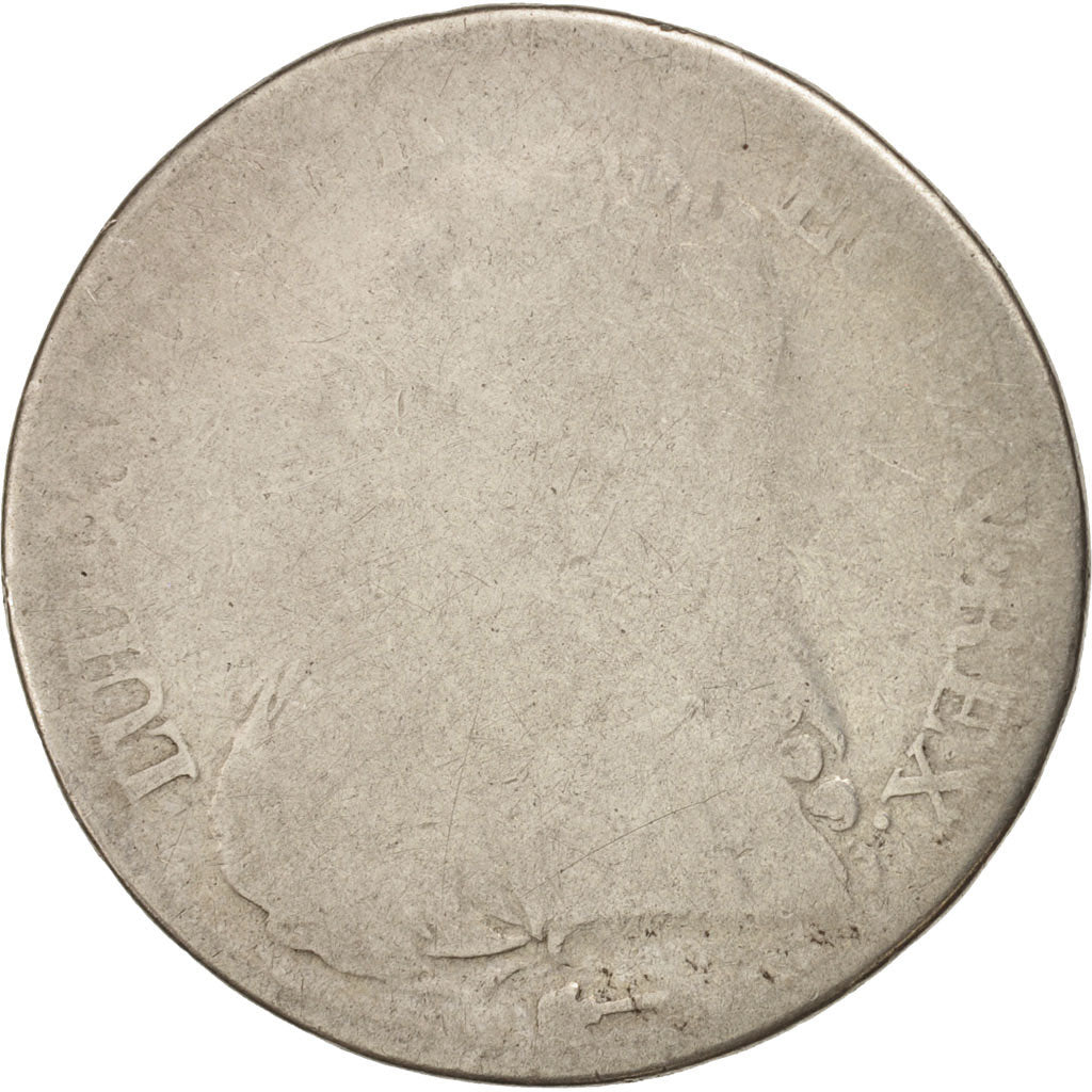 Coin, France, Louis XV, 1/2 Écu aux branches d'olivier, 1/2 ECU, 44 Sols, 1728