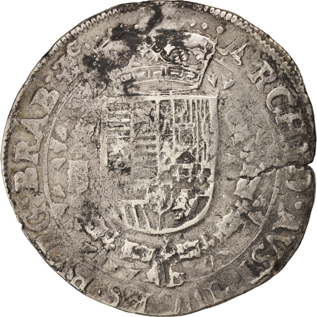 Coin, Spanish Netherlands, BRABANT, Patagon, Brabant, VF(20-25), Silver, KM:35.3