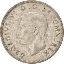 Coin, Great Britain, George VI, Florin, Two Shillings, 1942, EF(40-45), Silver