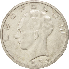 Coin, Belgium, 50 Francs, 50 Frank, 1939, EF(40-45), Silver, KM:122.1