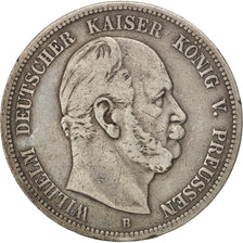 German States, PRUSSIA, Wilhelm I, 5 Mark, 1876, Hannover, Silver, KM:503