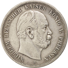 German States, PRUSSIA, Wilhelm I, 5 Mark, 1876, Hannover, Silver, KM:503