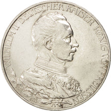 German States, PRUSSIA, Wilhelm II, 3 Mark, 1913, Berlin, Silver, KM:535