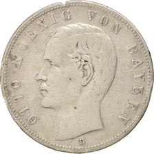 German States, BAVARIA, Otto, 5 Mark, 1902, Munich, Silver, KM:915