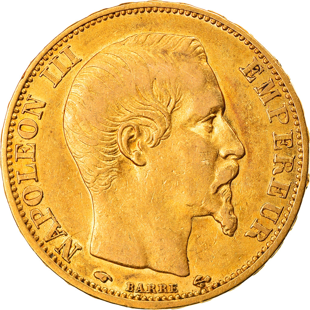 Münze, Frankreich, Napoleon III, Napoléon III, 20 Francs, 1860, Paris, SS
