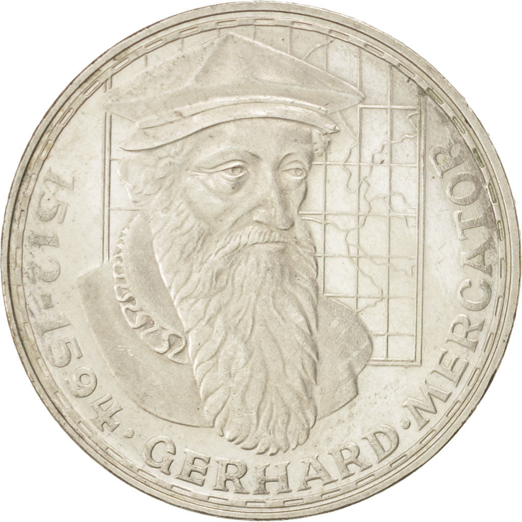 GERMANY - FEDERAL REPUBLIC, 5 Mark, 1969, Stuttgart, Germany, Silver, KM:126.1