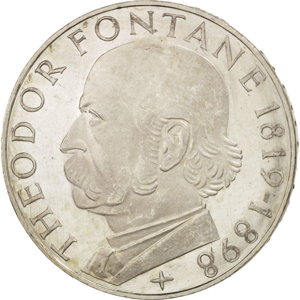 Coin, GERMANY - FEDERAL REPUBLIC, 5 Mark, 1969, Karlsruhe, Germany, MS(60-62)