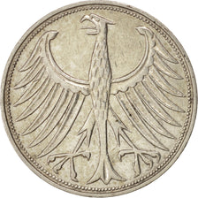 Münze, Bundesrepublik Deutschland, 5 Mark, 1951, Karlsruhe, SS, Silber