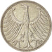 Münze, Bundesrepublik Deutschland, 5 Mark, 1951, Karlsruhe, SS, Silber