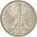 GERMANY - FEDERAL REPUBLIC, 5 Mark, 1958, Munich, EF(40-45), Silver, KM:112.1