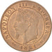 France, Napoléon III, Centime, 1861, Bordeaux, AU(55-58), Bronze, KM:795.3
