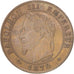Moneta, Francia, Napoleon III, Napoléon III, Centime, 1870, Paris, SPL-