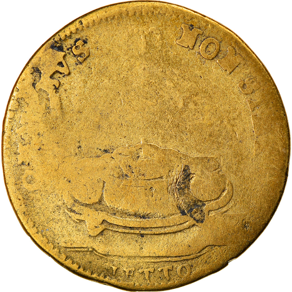France, Token, Louis XVI, omnibus Non Sibi, History, VG(8-10), Brass