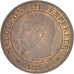Moneda, Francia, Napoleon III, Napoléon III, Centime, 1854, Marseille, EBC