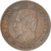 France, Napoléon III, Centime, 1857, Bordeaux, AU(50-53), Bronze, KM:775.5
