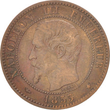 Coin, France, Napoleon III, Napoléon III, 2 Centimes, 1853, Strasbourg