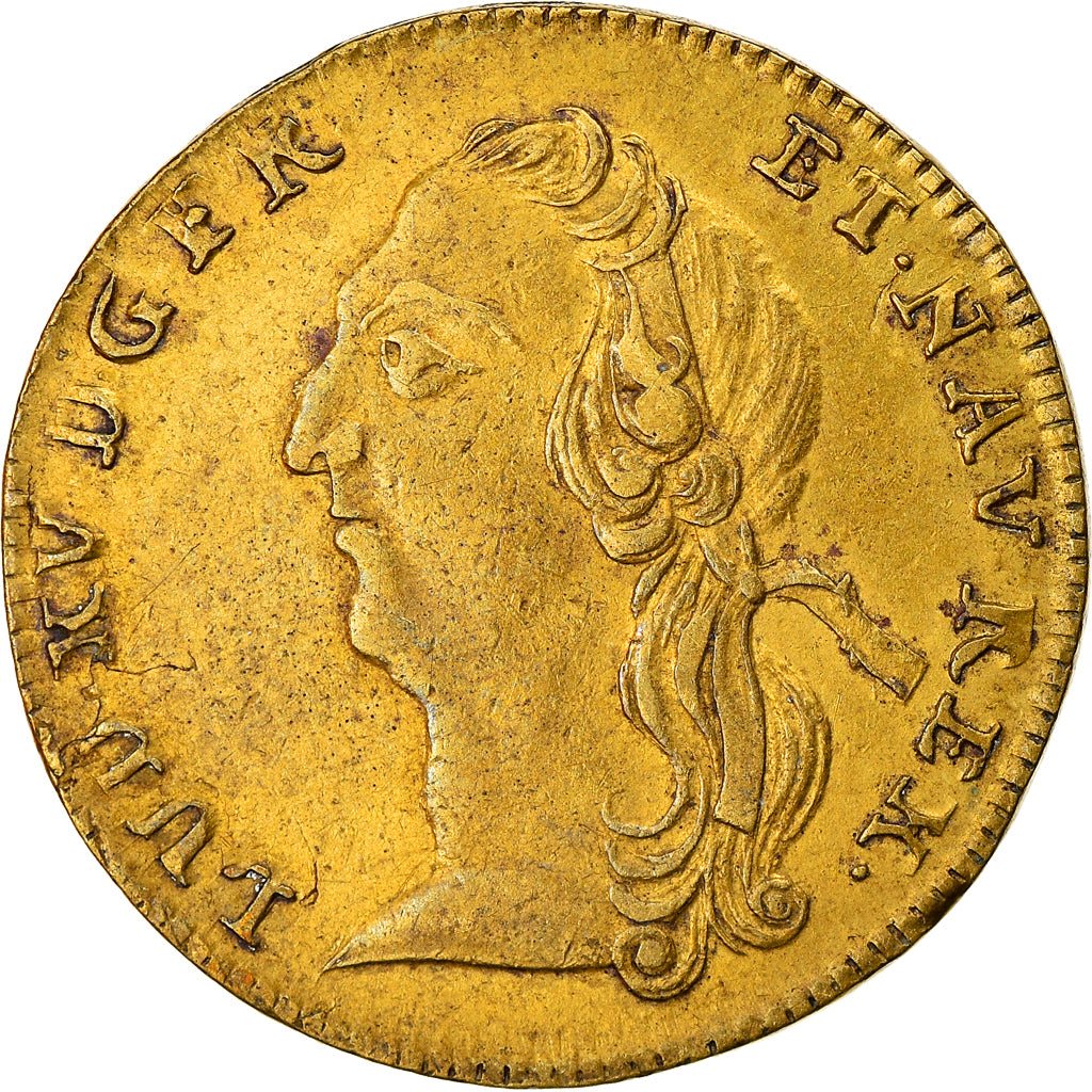 France, Token, Louis XV, Statue de Louis XV à Bordeaux, History, 1744