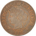 France, Cérès, Centime, 1885, Paris, EF(40-45), Bronze, KM:826.1, Gadoury:88