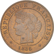 Coin, France, Cérès, Centime, 1886, Paris, AU(50-53), Bronze, KM:826.1