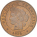 Moneta, Francja, Cérès, Centime, 1886, Paris, AU(50-53), Bronze, KM:826.1