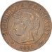 Monnaie, France, Cérès, Centime, 1886, Paris, TTB+, Bronze, KM:826.1