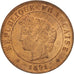 Monnaie, France, Cérès, Centime, 1891, Paris, SUP+, Bronze, KM:826.1